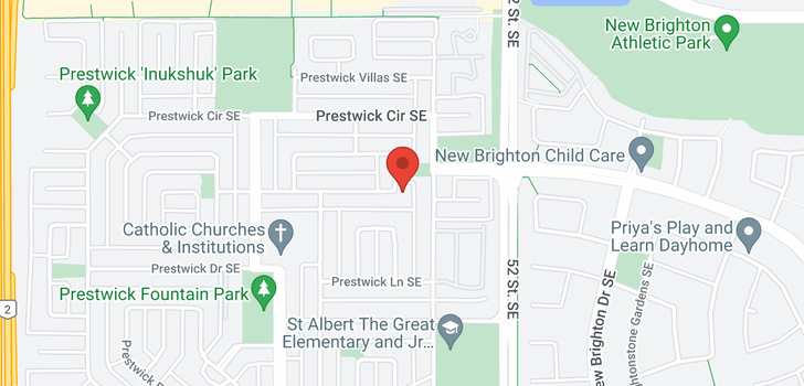 map of 224 Prestwick Heights SE